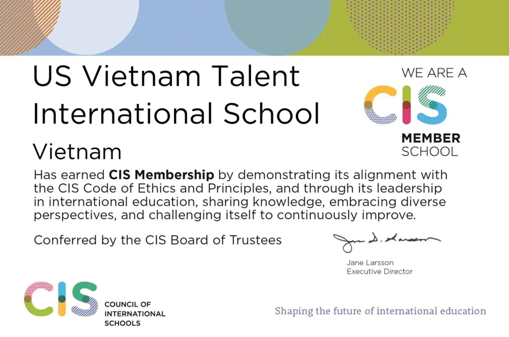 Quality accreditation