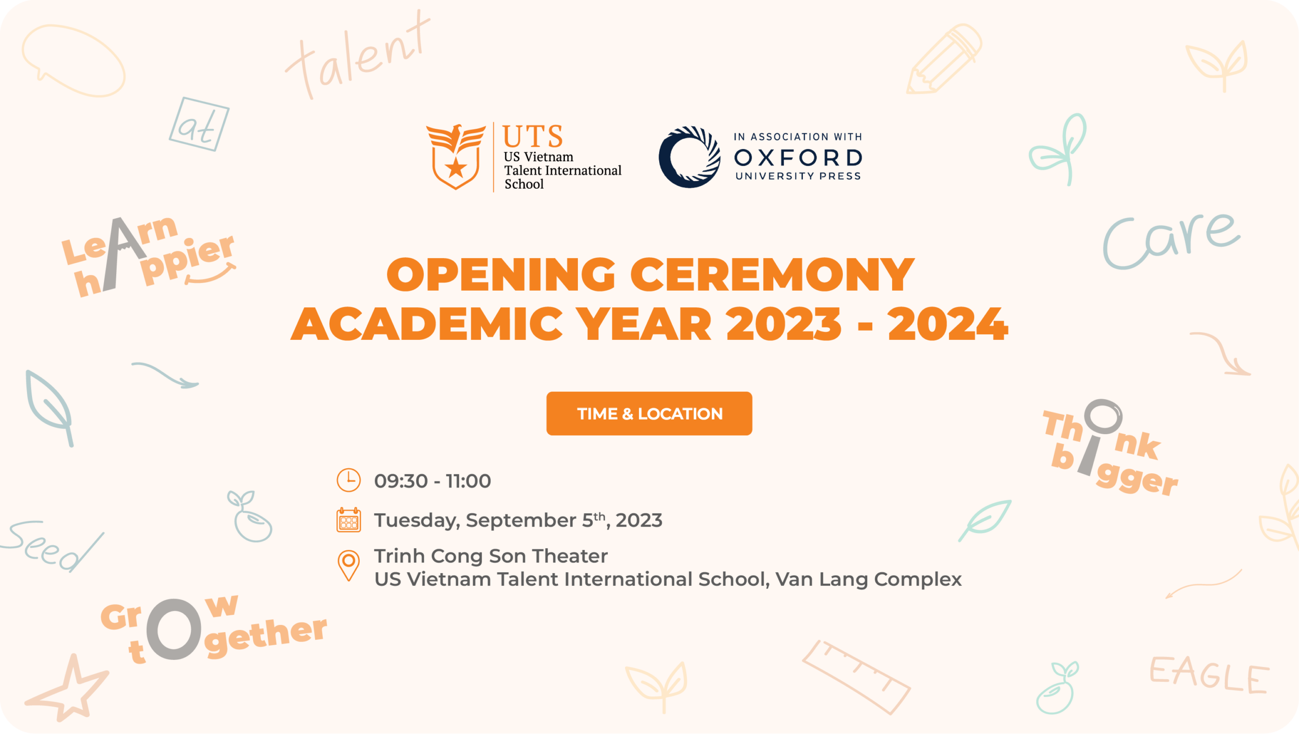 Opening Ceremony Of The Academic Year 2023 – 2024