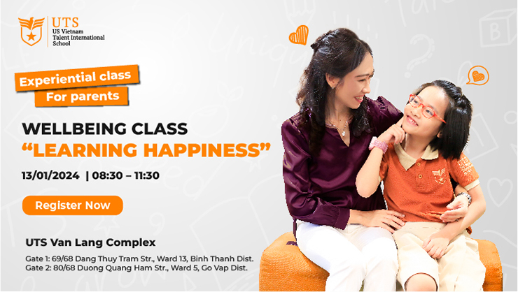 Experiential Class For Parents – Wellbeing Class: Learning Happiness