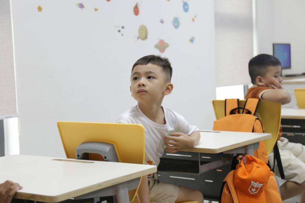 Học sinh nhập học lớp 1 tại trường quốc tế UTS