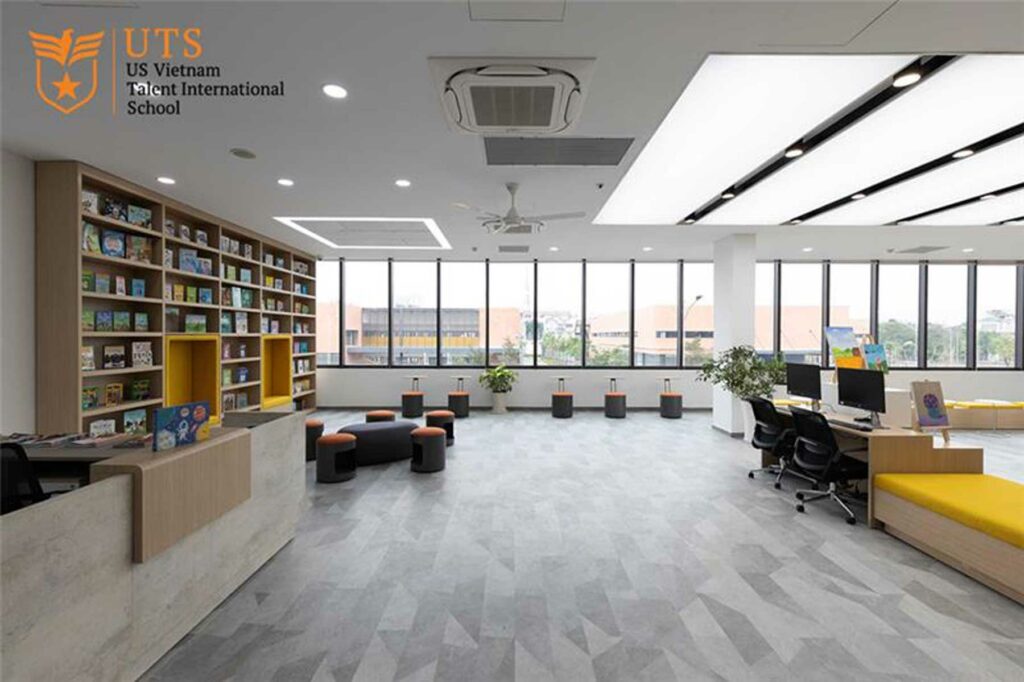 thư viện tại trường quốc tế Nam Mỹ UTS