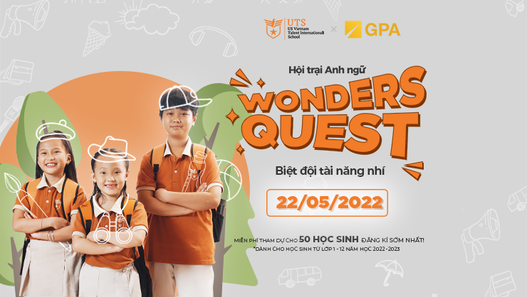 Hội trại Anh ngữ Wonders Quest: Biệt đội Tài năng nhí
