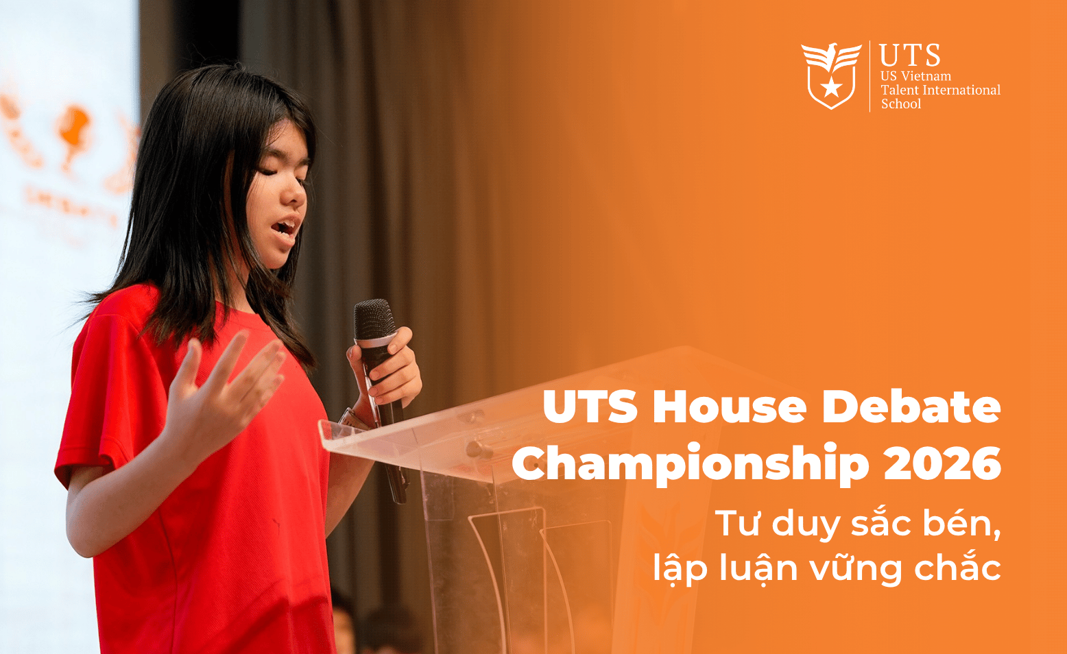 UTS House Debate Championship – Đấu trường của lập luận và tư duy đa chiều của UTS-ers cấp Tiểu học