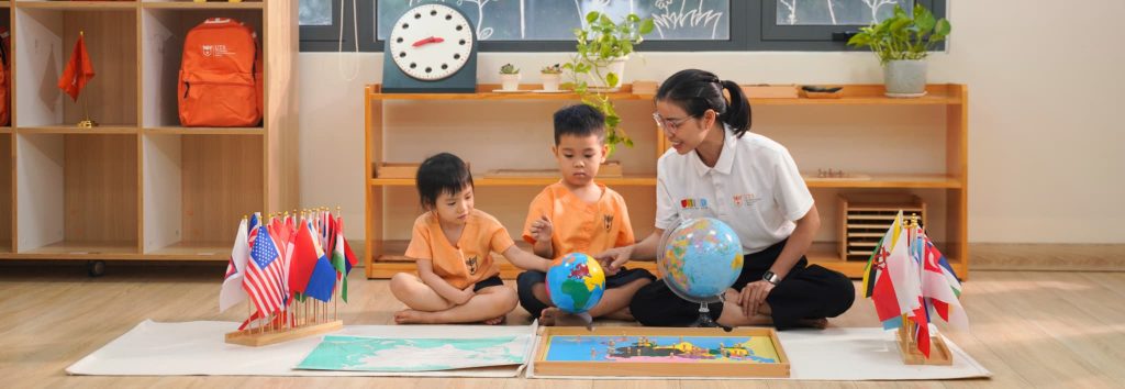 Học sinh mầm non UTS đang học chương trình quốc tế Oxford