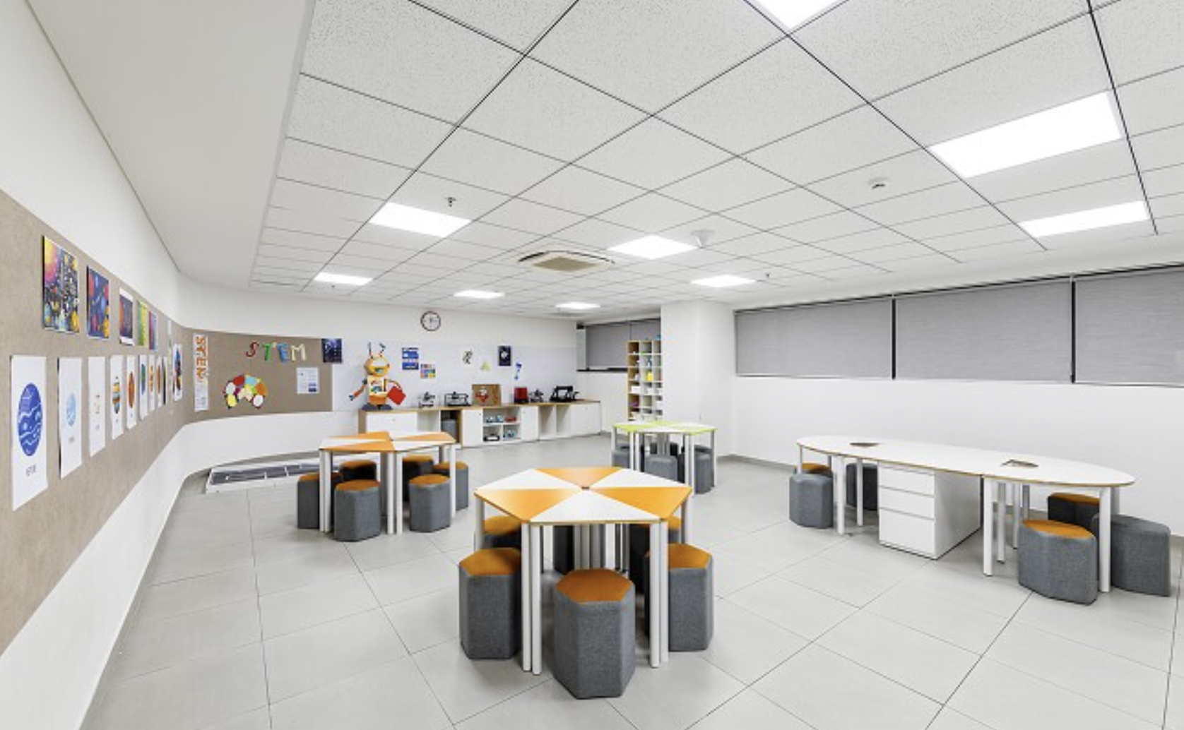 Lớp học STEM hiện đại