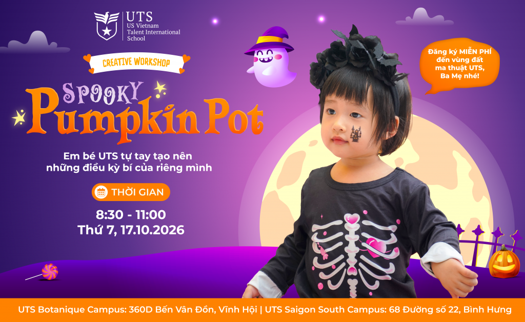 Spooky Pumpkin Pot Halloween Workshop at UTS